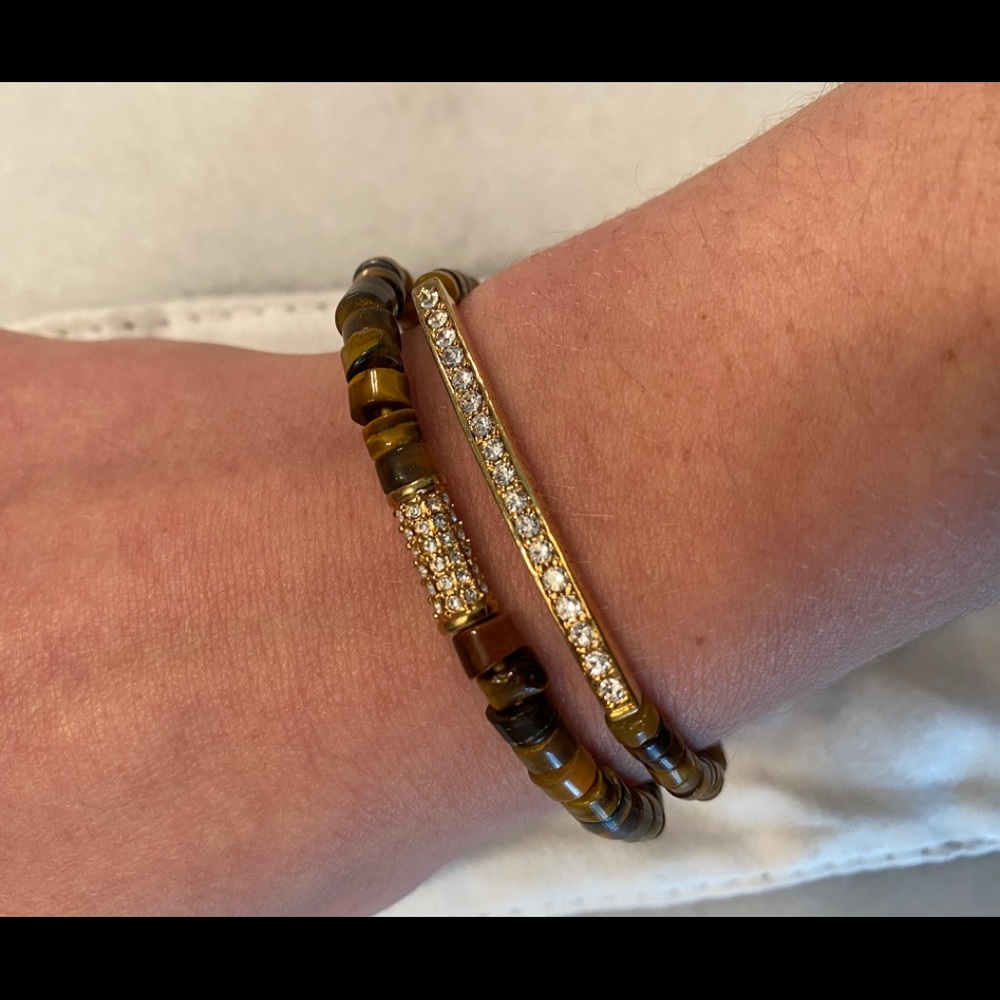 Michael Kors beaded bracelets